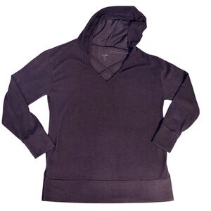 Alya Dark Purple Long Sleeve w/hoodie